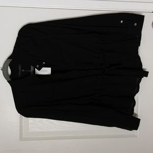 Banana Republic cinched waist blouse